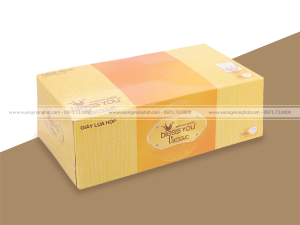 in hộp giấy Rút Bless You