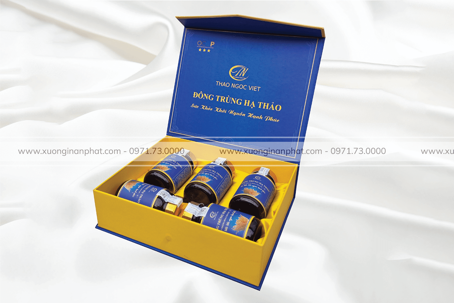 in Hộp Đông Trùng Hạ Thảo Thảo Ngọc Việt