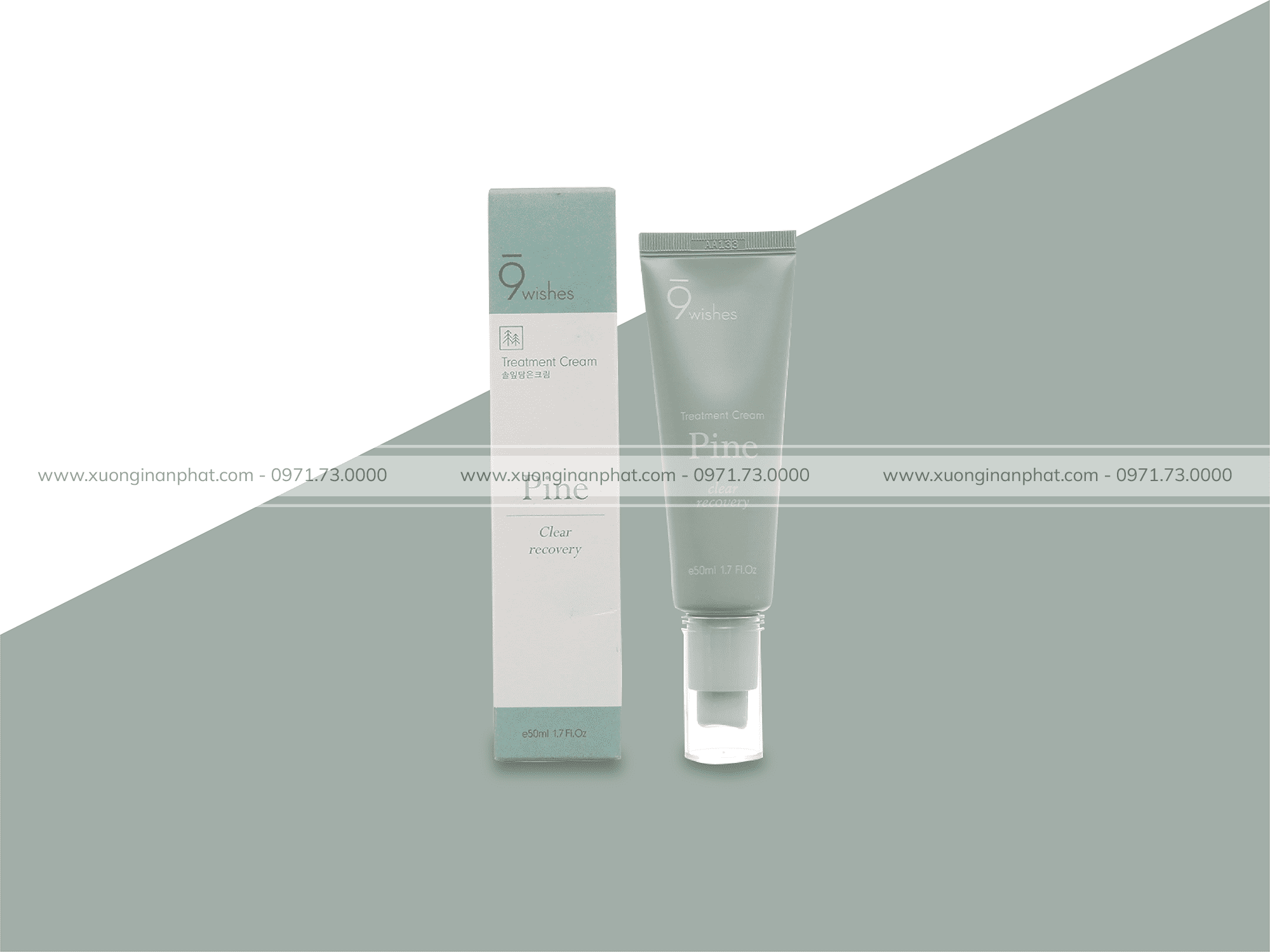 in hộp mỹ phẩm Pine