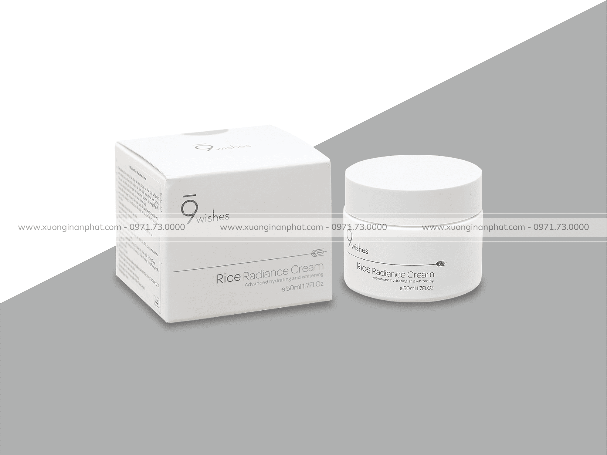 in hộp mỹ phẩm Radiance