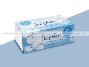 in hộp giấy rút Let Green