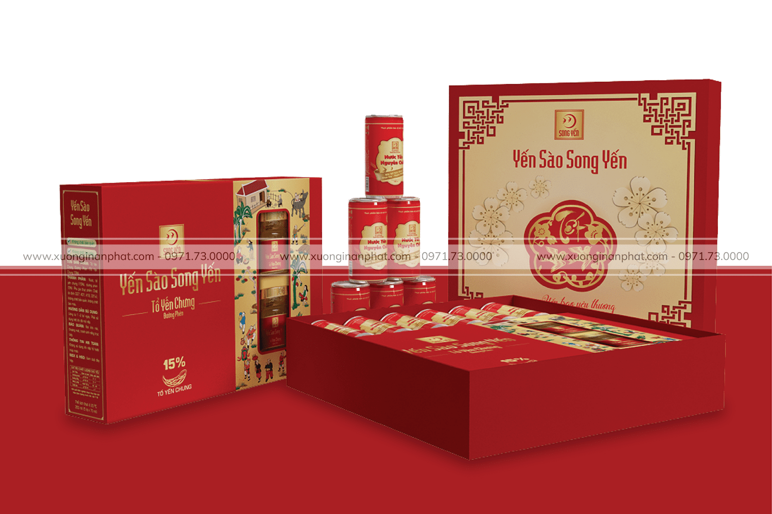 in Hộp Cứng Song Yến