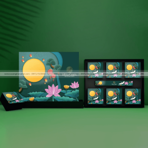 in hộp Trung Thu Hila Cakes