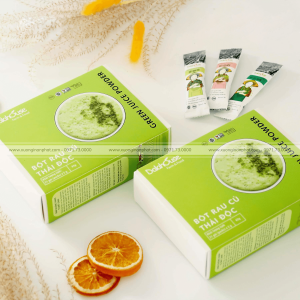 in hộp Bột rau Má