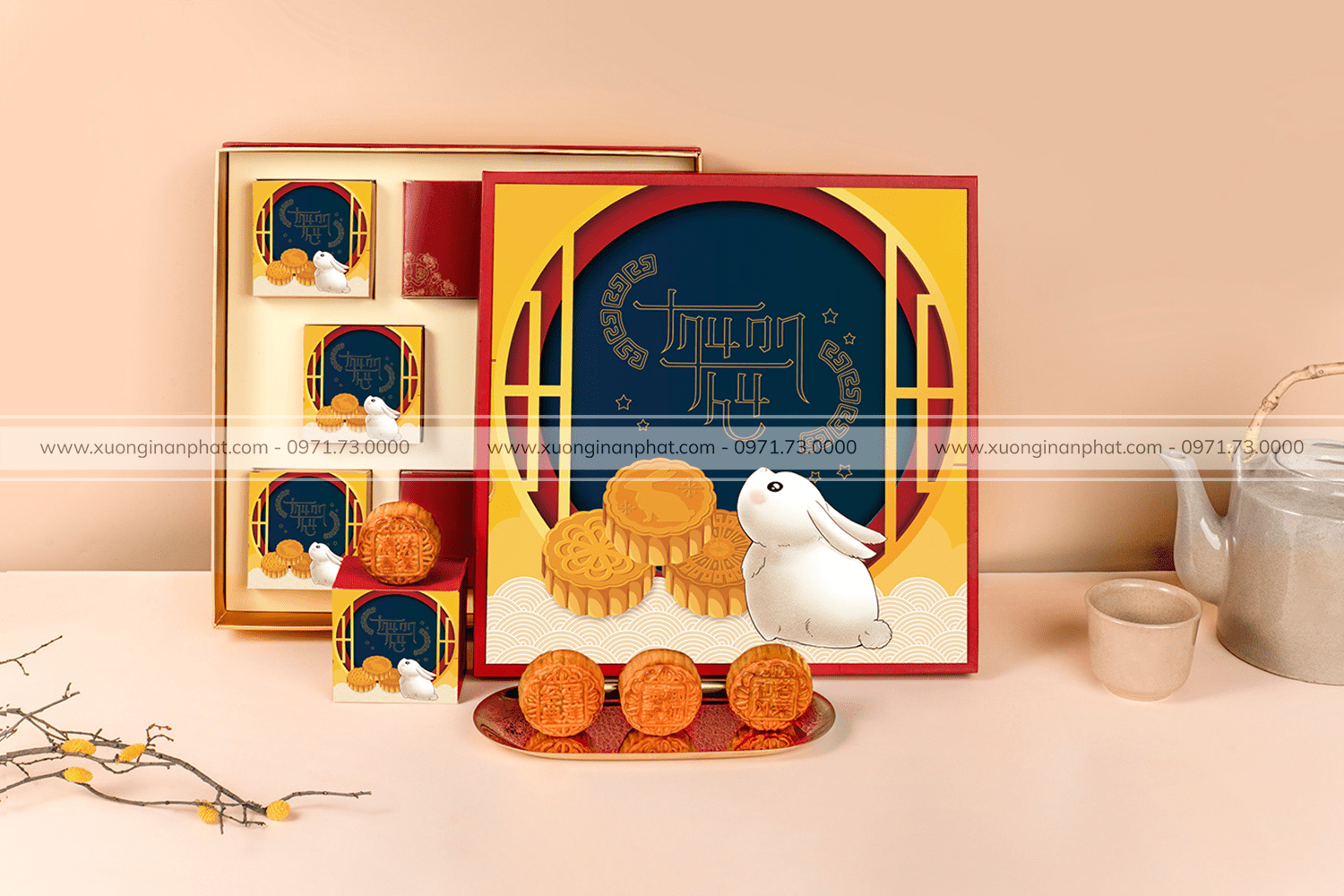 in hộp Trung Thu THO