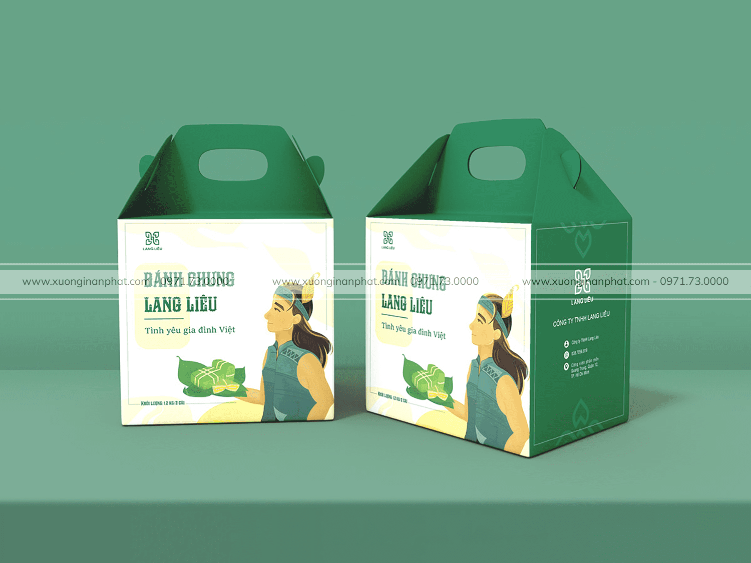 in Vỏ hộp Quà tết Ms.30