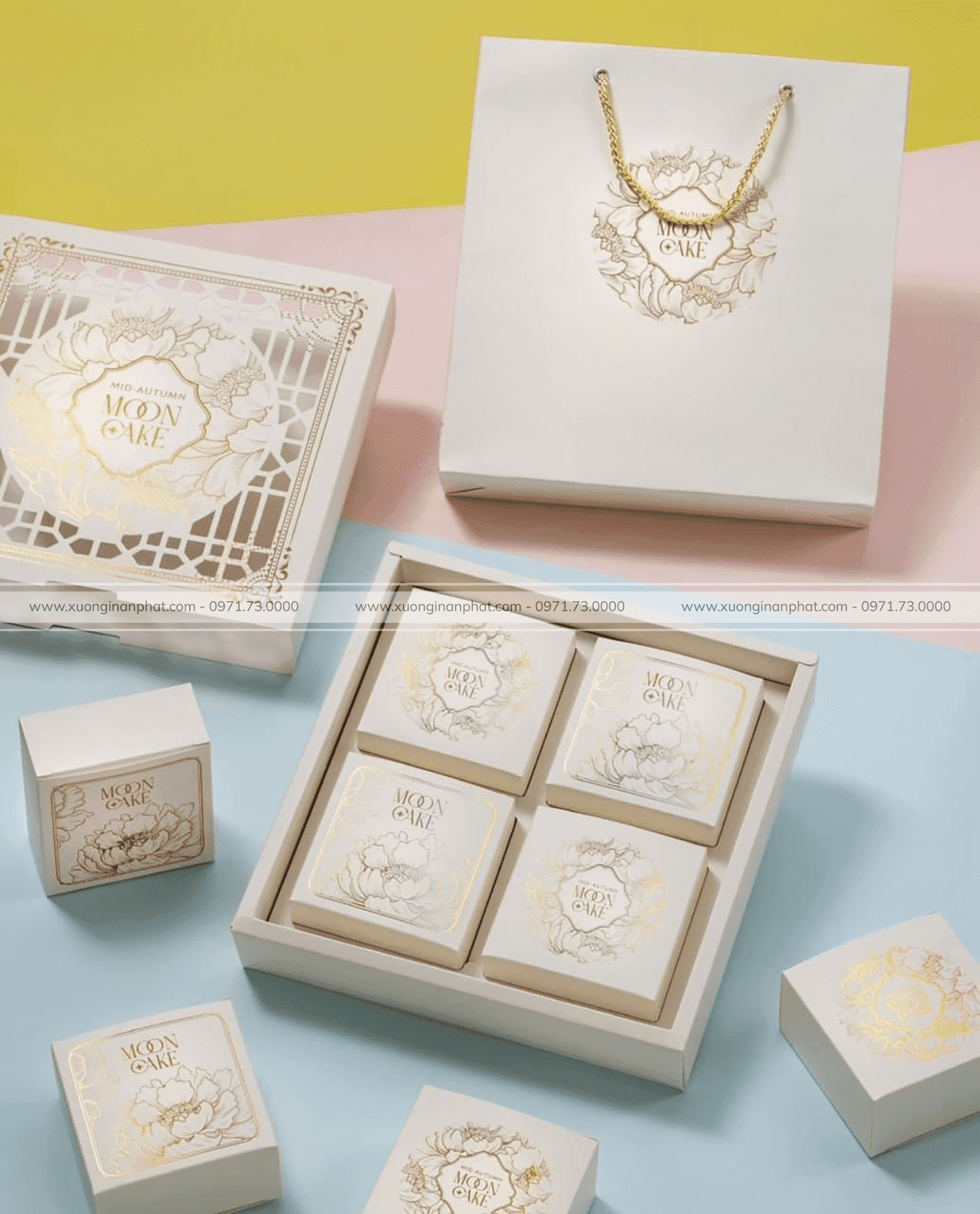 in Hộp bánh Trung Thu Moon Cake