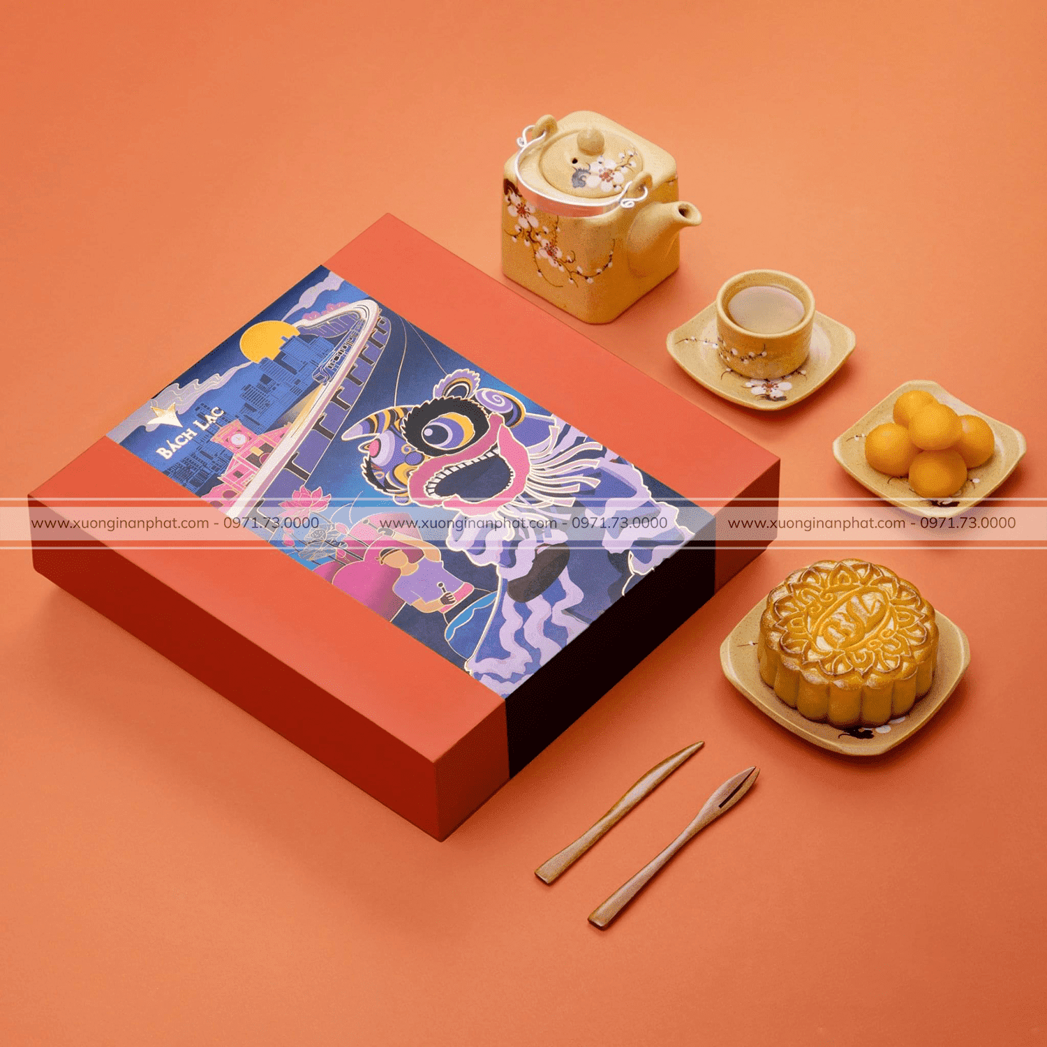 in Vỏ Hộp Bách Lạc