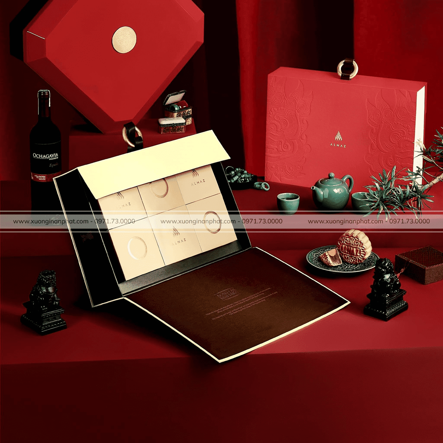 in Hộp bánh trung Thu Almaz